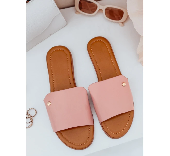 Dámské žabky CHICBASE pink FashionStreet ZY0938 Dámské žabky CHICBASE pink FashionStreet ZY0938