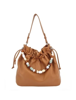 Trendy hnědá dámská denní kabelka 5IX6X - Marina Rylan