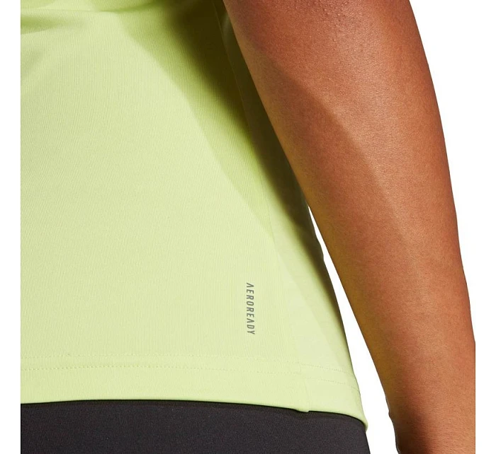 Tričko adidas Top Aerore Train Essentials Minimal Branding W HZ5628