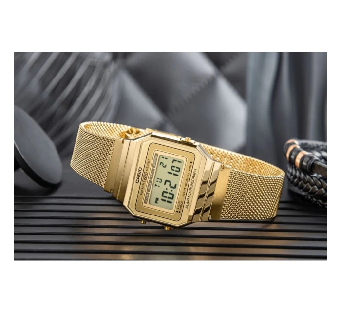 CASIO Vintage pánské hodinky A700WMG-9ADF + BOX