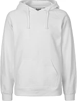 Neutral O 63101 Pánská mikina s kapucí z bio bavlny 77.6311 white