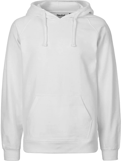 Neutral O 63101 Pánská mikina s kapucí z bio bavlny 77.6311 white Neutral O 63101 Pánská mikina s kapucí z bio bavlny 77.6311 white