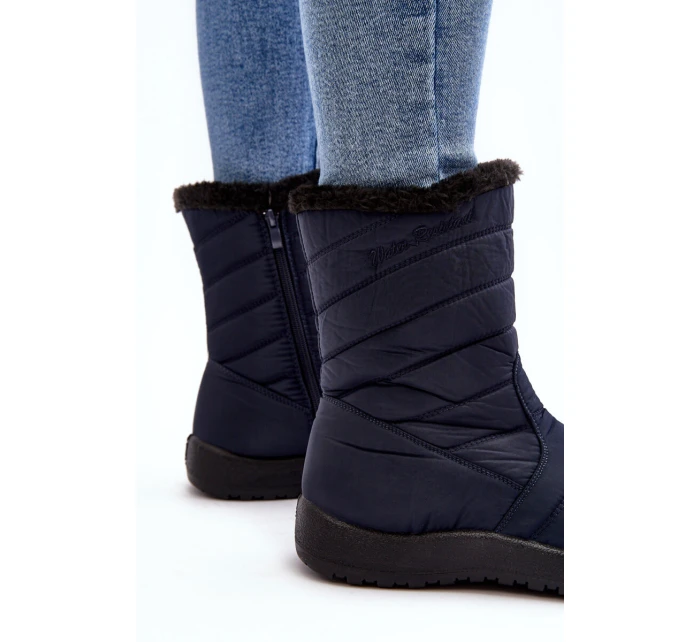 Vysoké Dámské Zateplené Sněhule Granátové Luxina Vysoké Dámské Zateplené Sněhule Granátové Luxina