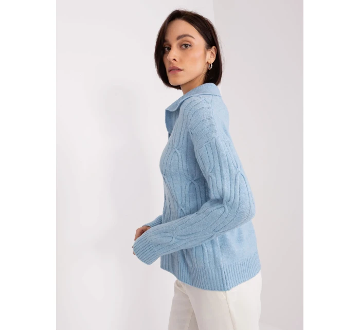 Sweter AT SW  jasny niebieski model 19005959 - FPrice