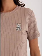 Bluzka RV BZ model 22144254 ciemny bezowy - FPrice