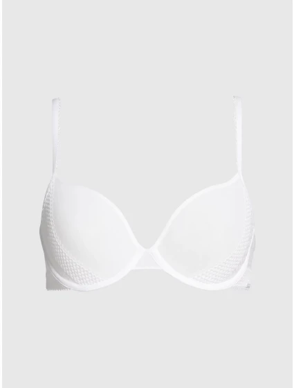 Dámská podprsenka QF5893E-100 bílá - Calvin Klein