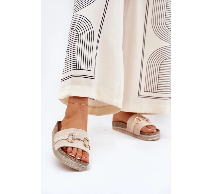 Pantofle model 210757 Step in style Pantofle model 210757 Step in style