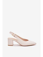 Sandály na podpatku  model 229263 Step in style