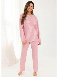 Pyžamo  dlouhé/r M2XL dámské froté model 21314928 - Regina