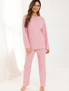 Pyžamo  dlouhé/r M2XL dámské froté model 21314928 - Regina