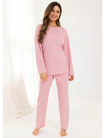 Pyžamo  dlouhé/r M2XL dámské froté model 21314928 - Regina