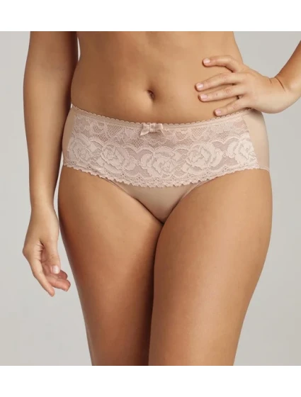 Dámské krajkové kalhotky PLAYTEX FLOWER ELEGANCE RCS MIDI BRIEF - PLAYTEX - tělová