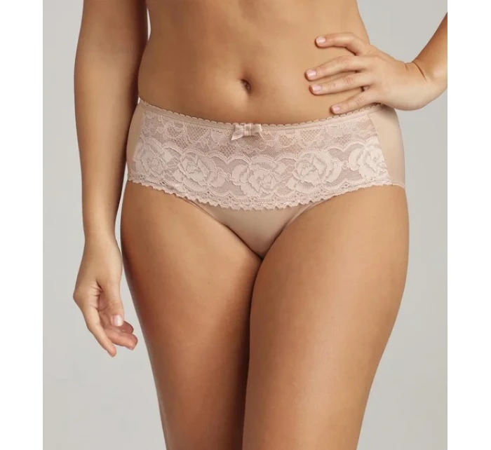 Dámské krajkové kalhotky PLAYTEX FLOWER ELEGANCE RCS MIDI BRIEF - PLAYTEX - tělová