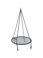 ZAHRADNÍ HOUPACÍ SÍŤ ČAPÍ HNÍZDO 80CM ŠEDÁ