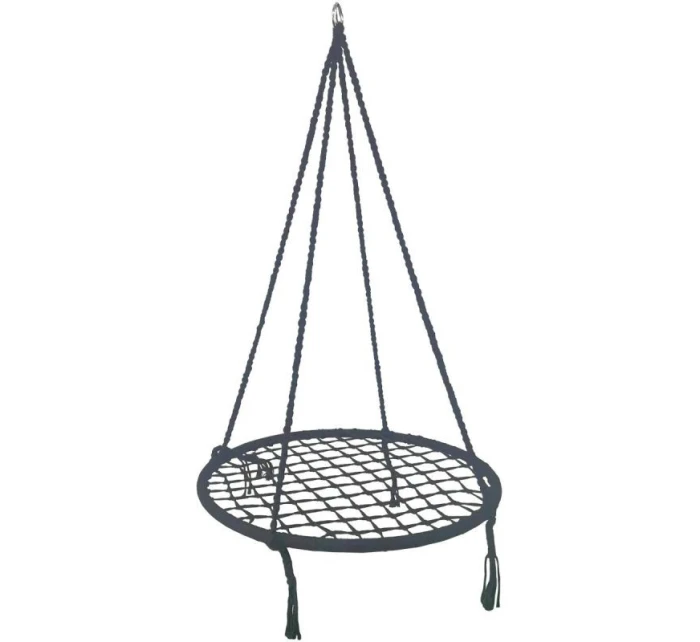 ZAHRADNÍ HOUPACÍ SÍŤ ČAPÍ HNÍZDO 80CM ŠEDÁ