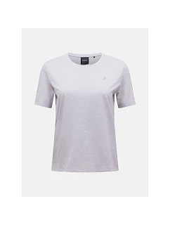 Dámské tričko PEAK PERFORMANCE W Explore Graphic Tee, šedé