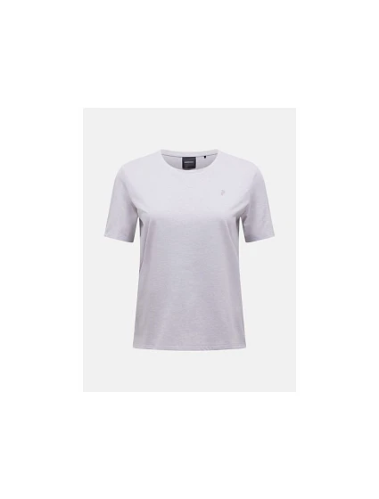 Dámské tričko PEAK PERFORMANCE W Explore Graphic Tee, šedé