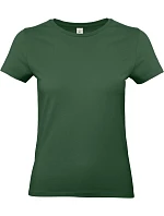 B&C #E190 /women Dámské tričko z těžké bavlny 01.004T bottle green B&C #E190 /women Dámské tričko z těžké bavlny 01.004T bottle green