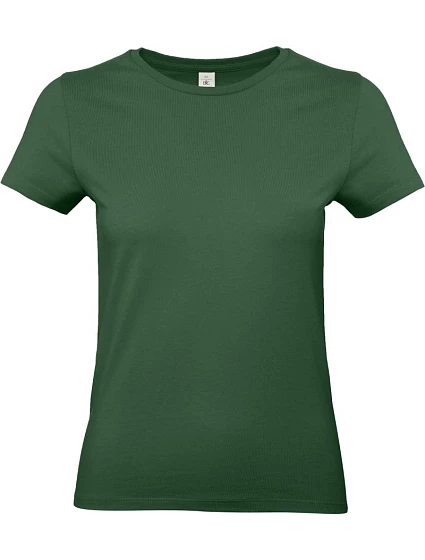 B&C #E190 /women Dámské tričko z těžké bavlny 01.004T bottle green B&C #E190 /women Dámské tričko z těžké bavlny 01.004T bottle green