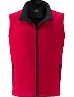 JN Pánská 2vrstvá promo softshellová vesta 02. red/black model 22530074 - Daiber JN Pánská 2vrstvá promo softshellová vesta 02. red/black model 22530074 - Daiber