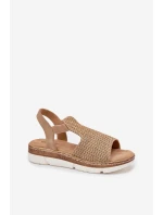 Dámské Sandály S Pletením model 21698599 - EVENTO Dámské Sandály S Pletením model 21698599 - EVENTO