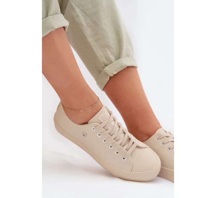 Dámské tenisky Eko kůže Big Star TT274019 Béžové