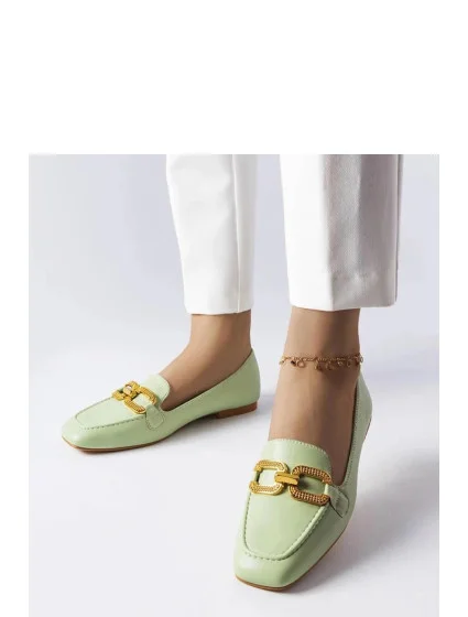 Dámské mokasiny K205 zelené - Solea