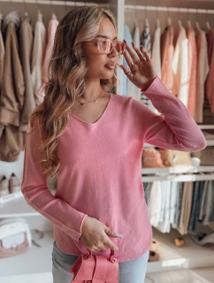 Dámská halenka s dlouhým rukávem SOFTIL růžová FashionStreet MY2444