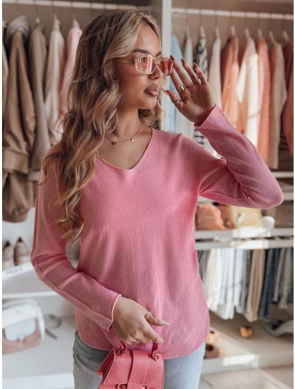 Dámská halenka s dlouhým rukávem SOFTIL růžová FashionStreet MY2444