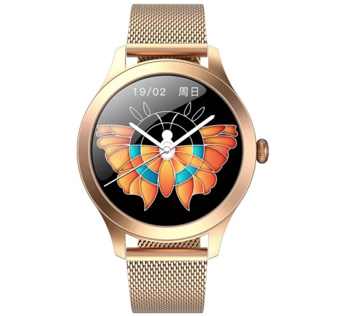 Dámské hodinky SMARTWATCH G.Rossi SW014G-2 Pink Gold Dámské hodinky SMARTWATCH G.Rossi SW014G-2 Pink Gold