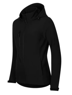 Dámská softshellová bunda Trail (černá)