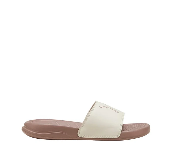 Dámské žabky Puma Popcat 20 brown and cream 404855 02 dámské