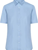 Daiber JN 683 Mikro keprová halenka s krátkým rukávem 02.0683 light blue