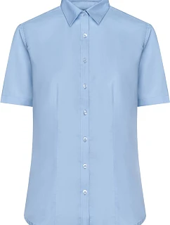 JN keprová halenka s krátkým rukávem 02.0 light blue model 22488345 - Daiber