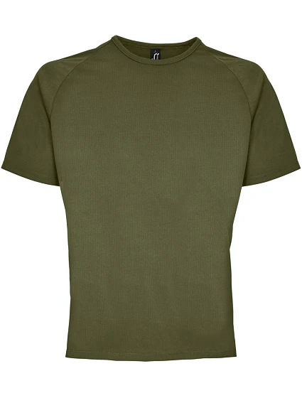 SOL'S Sporty Pánské raglánové sportovní tričko 25.1939 army SOL'S Sporty Pánské raglánové sportovní tričko 25.1939 army