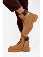 dámské trekové boty na zip Camel model 21714486 - Boto