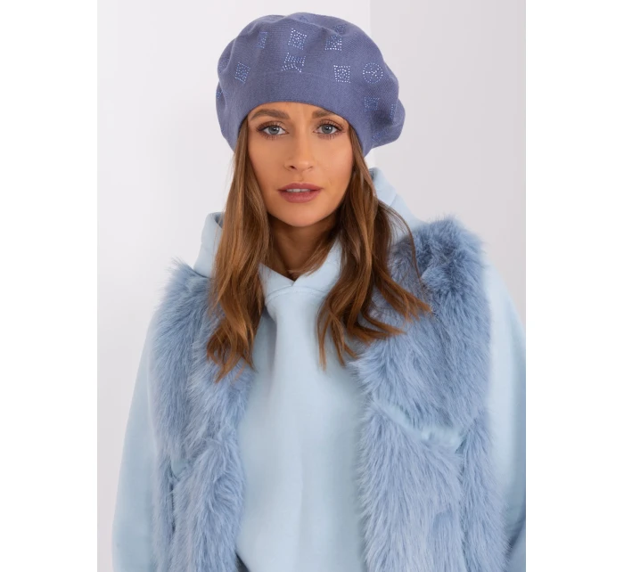 Czapka AT CZ model 18985157 ciemny niebieski - FPrice Czapka AT CZ model 18985157 ciemny niebieski - FPrice