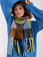 Šála AT SZ 2311501.90 černá a žlutá