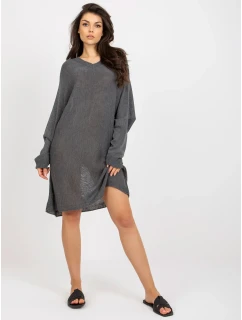 Dámský svetr BA SW C1001.57P tmavě šedá - FPrice