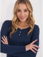 Bluzka WT BZ model 21875478 granatowy - FPrice