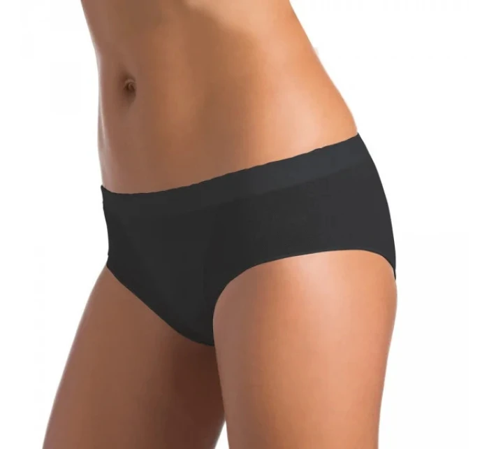 Dámské kalhotky bezešvé Setificato Daily midi Černá - Intimidea