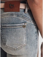 Dámské úzké push up džíny modré FashionStreet UY2796