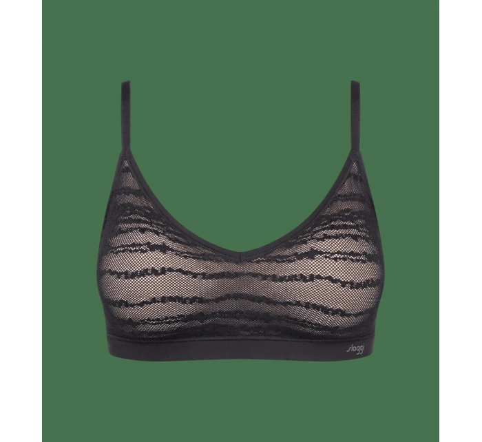 sloggi FREE Evolve PU Lace - BLACK - SLOGGI BLACK - SLOGGI