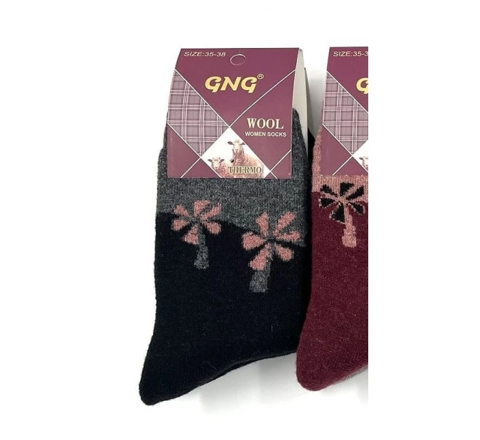 003 Dámské ponožky Angora model 21393568 3542 - WiK