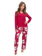 Pyžamo Brigitte model 22305902 délka rukávů S–2XL - Donna Pyžamo Brigitte model 22305902 délka rukávů S–2XL - Donna