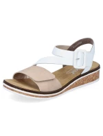 Pohodlné kombinované sandály Rieker W RKR678