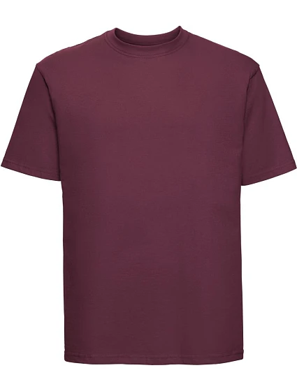 Russell Athletic 180M Tričko z těžké bavlny "Authentic" 10.180M burgundy Russell Athletic 180M Tričko z těžké bavlny "Authentic" 10.180M burgundy