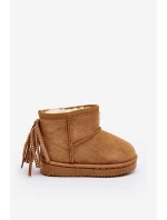Dětské Botky se šňůrkami Camel model 21639839 - Boto Dětské Botky se šňůrkami Camel model 21639839 - Boto