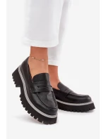 Dámské Mokasíny Na Platformě A Plochém Podpatku Big Star model 21705309 Černé - Big Star Shoes