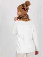 Tunelová šála AT KM CM 331 hnědá